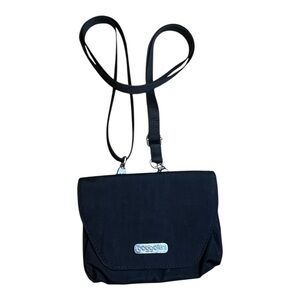 Baggallini Crossbody Wallet Shoulder Purse Fanny Pack Black Compact Petite
